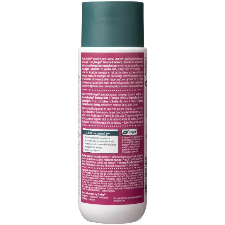 Kneipp Crème Douchegel Embrace Life (200 ml)