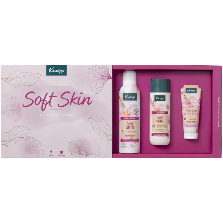 Kneipp Luxe Geschenk Set Soft Skin (2 X 200 Ml + 1 X 75 ml)