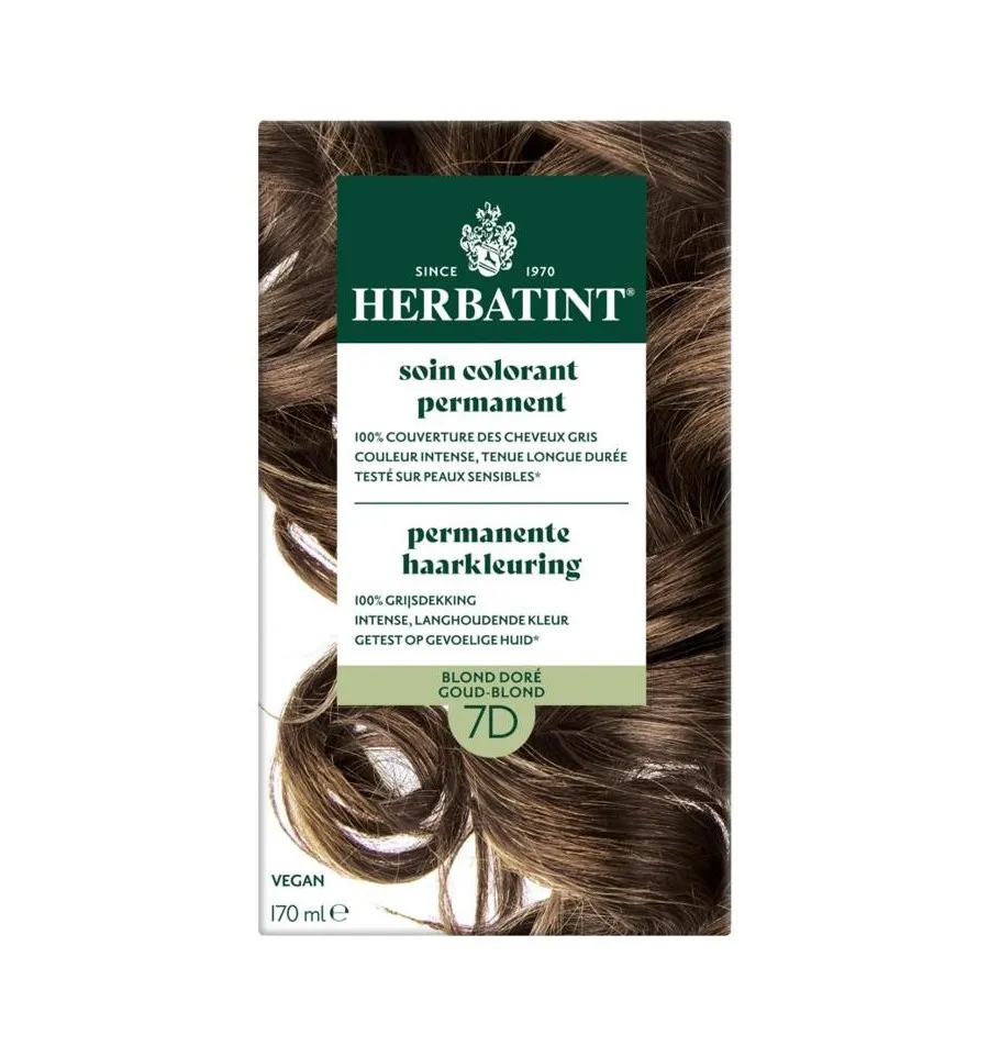Herbatint H07D Goudblond (150 ml)