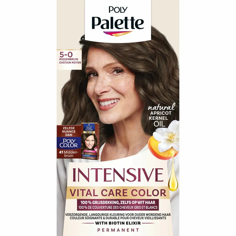 Poly Palette Vital Care - 5-0 Midden Bruin (1 stuk)