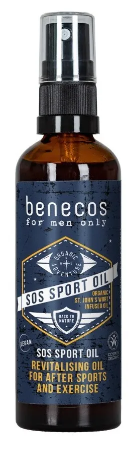 Benecos For Men Sport Oil St Janskruid (75 ml)