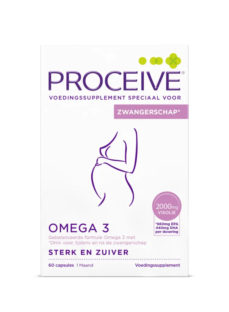 Proceive Kinderwens & Zwangerschap Omega 3 (60 capsules)