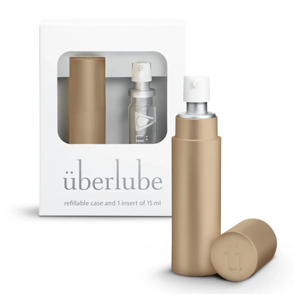 Uberlube Glijmiddel Siliconen - Good-To-Go Goud (15 ml)