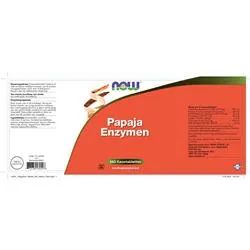 Now Papaja Enzymen (360 kauwtabletten)