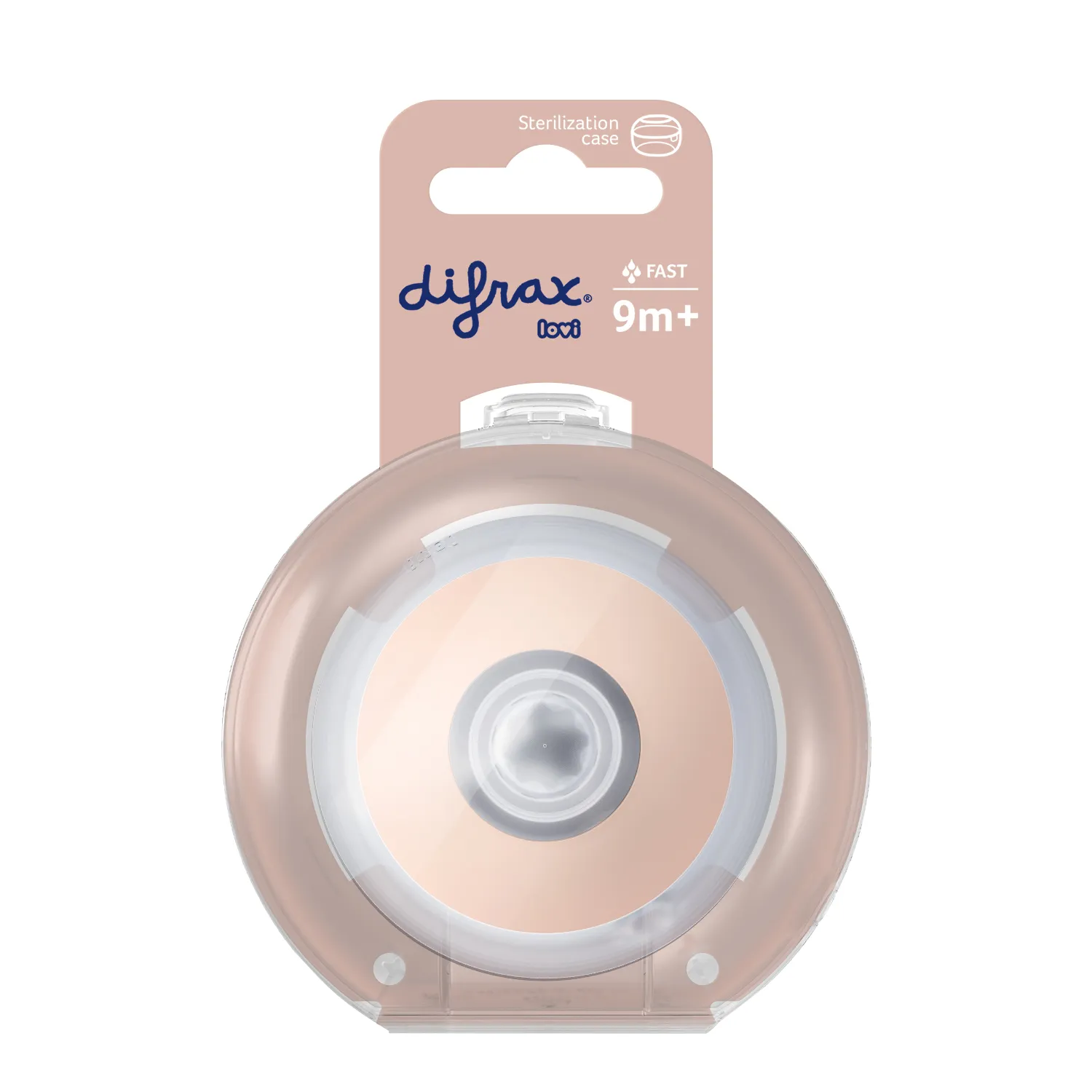 Difrax Flessenspeen Mammafeel Dynamisch Fast (1 stuk)