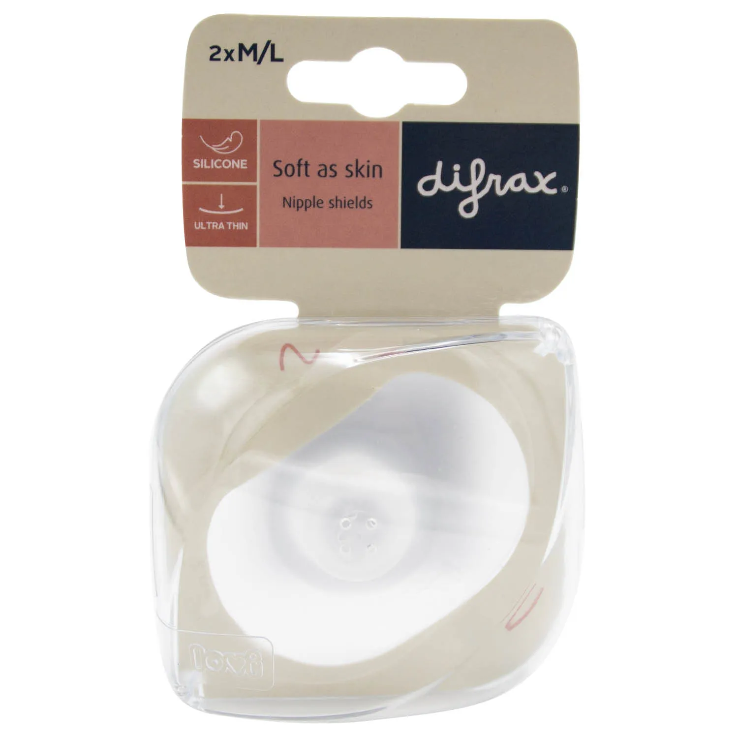 Difrax Tepelhoedjes M/L (2 stuks)