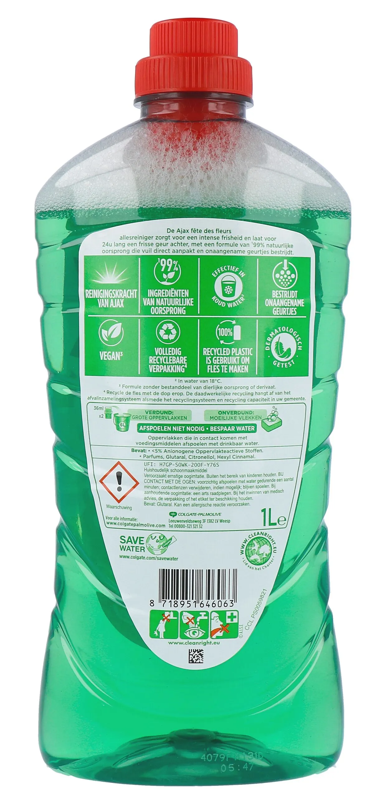 Ajax Allesreiniger Fete des Fleurs Lentebloem (1000 ml)