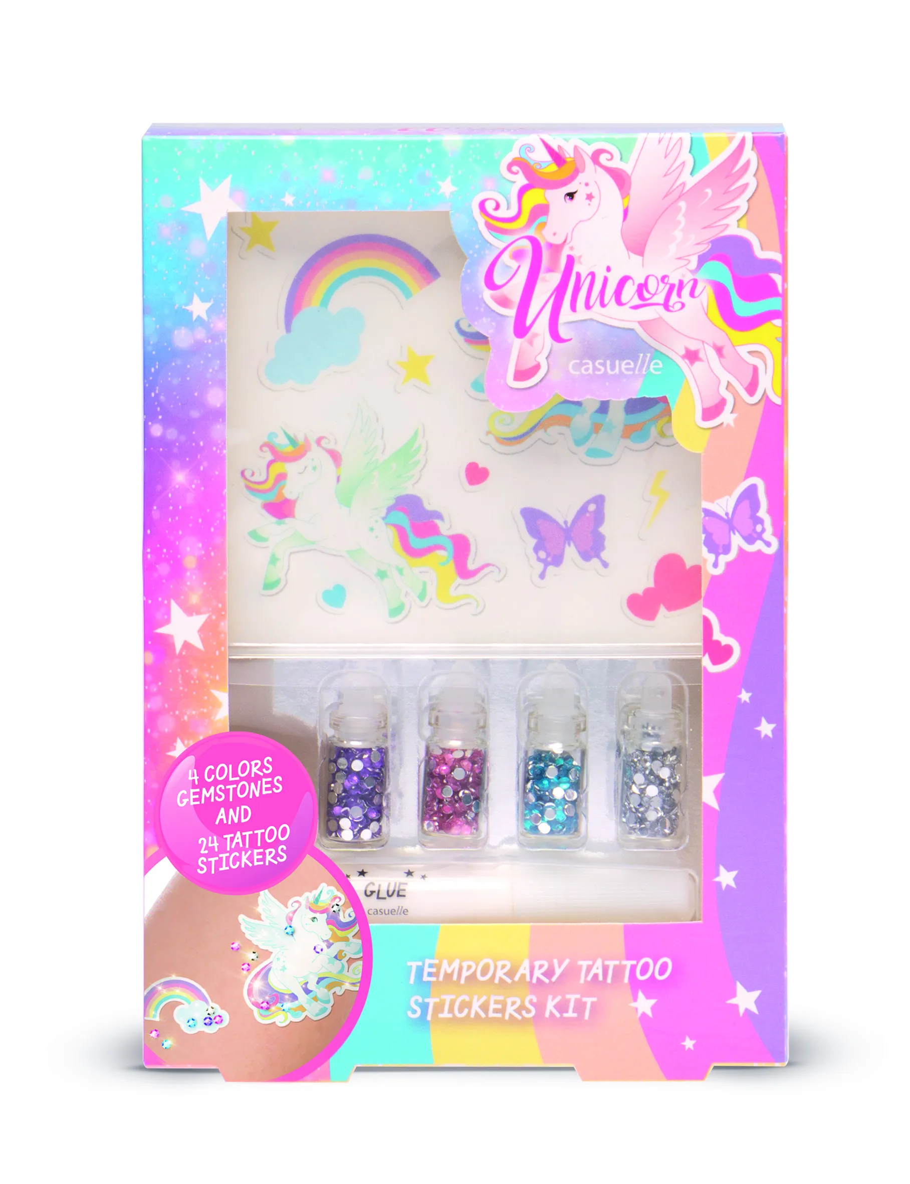 Casuelle Gift Set Unicorn Tatoo (1 stuk)