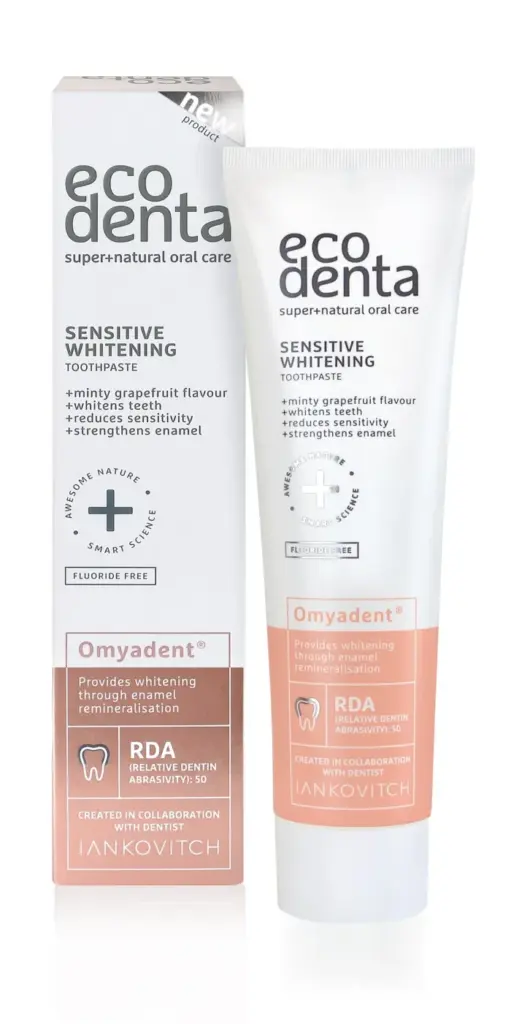 Ecodenta Tandpasta Whitening Sensitive (100 ml)