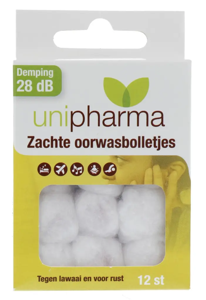 Unipharma Oorwasbolletjes (12 stuks)