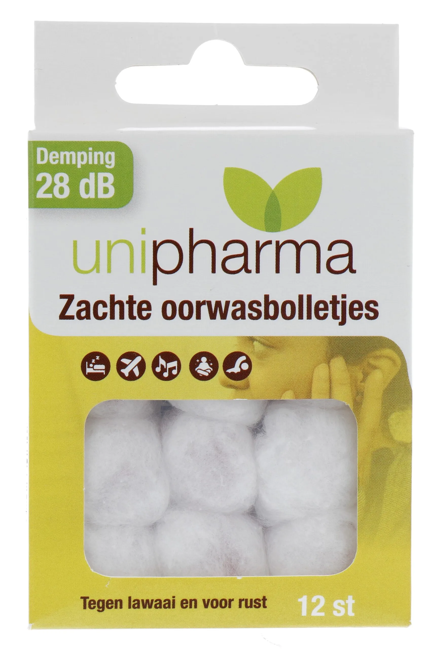 Unipharma Oorwasbolletjes (12 stuks)