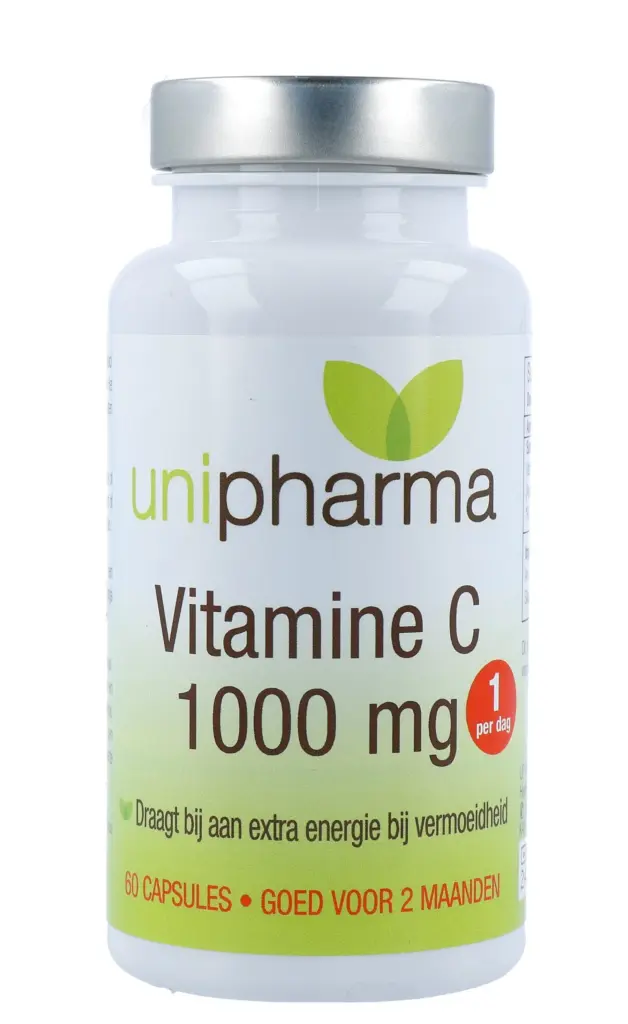Unipharma Vitamine C 1000Mg Boost (60 vega capsules)