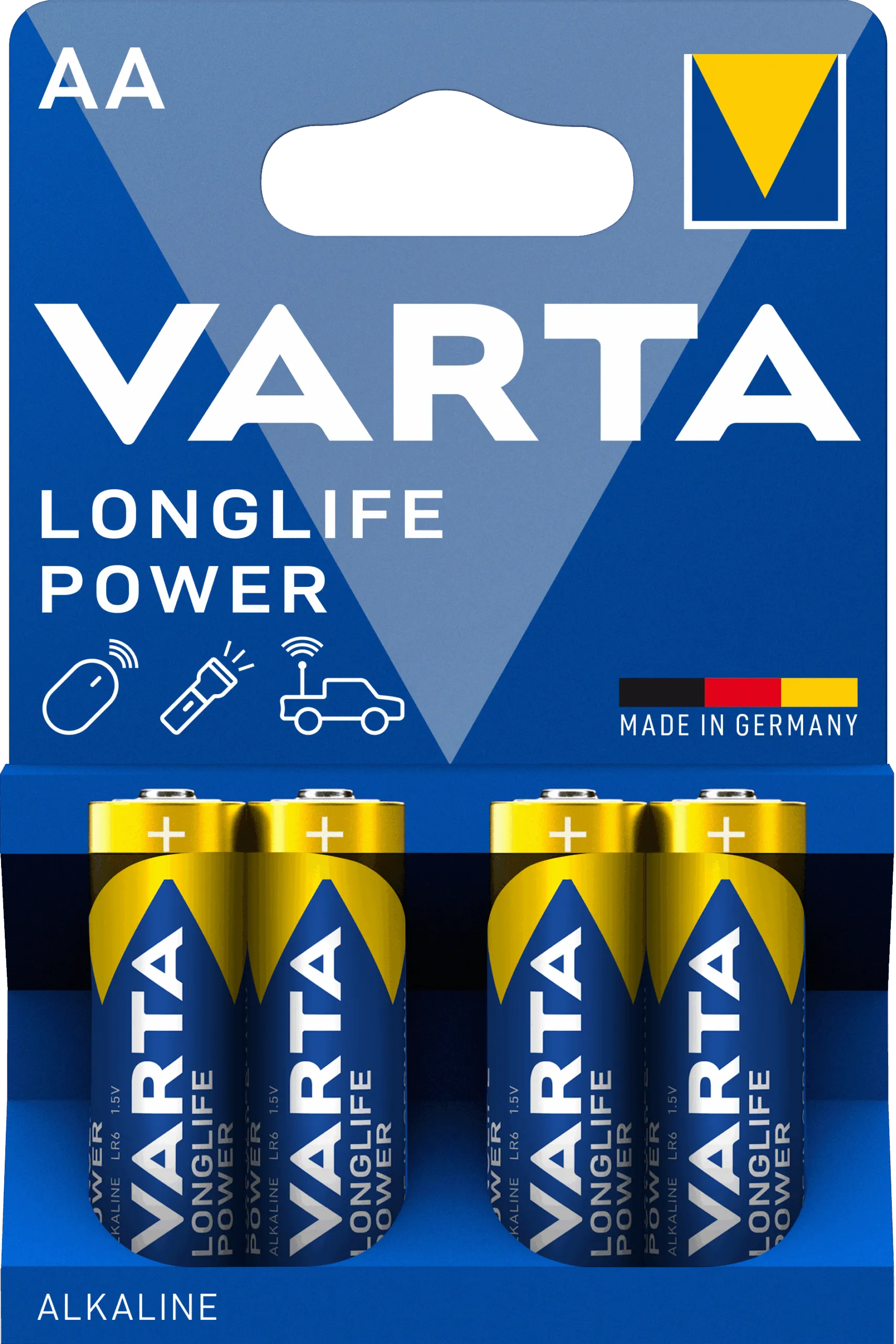 Varta Longlife Aa (4 stuks)