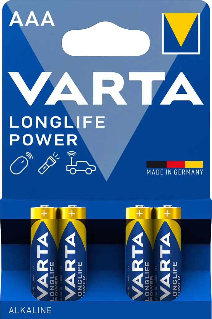 Varta Longlife Aaa (4 stuks)