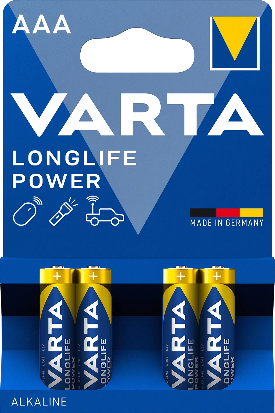 Varta Longlife Aaa (4 stuks)