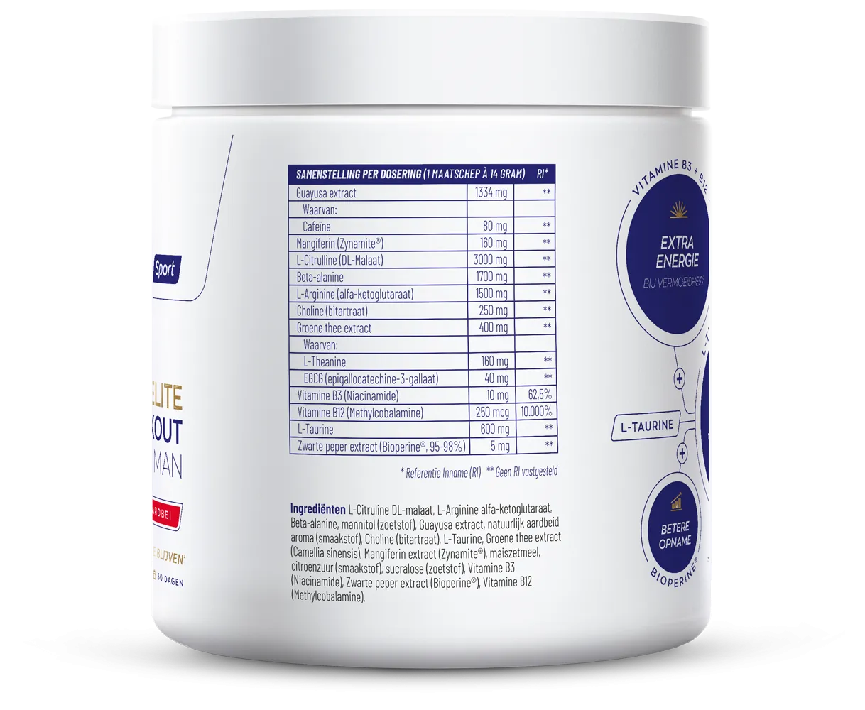 Vitakruid Elite Pre Workout Man (420 gr)