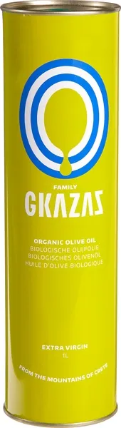 Gkazas Olijfolie Extra Vierge Grieks (1000 ml)