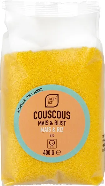 GreenAge Couscous Maïs & Rijst (400 gr)