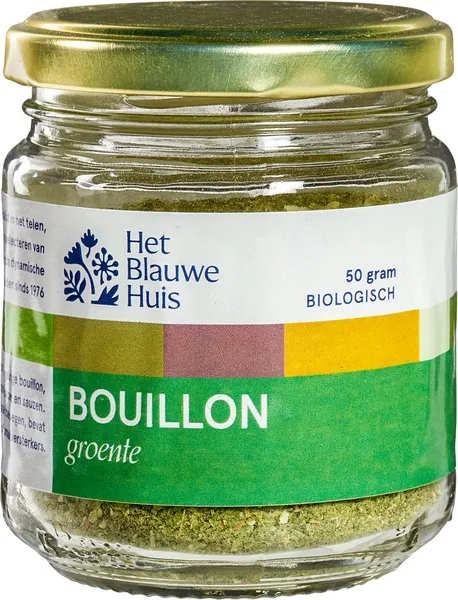 Het Blauwe Huis Groentebouillon Zonder Zout (50 gr)