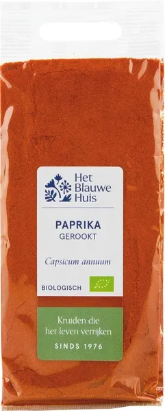 Het Blauwe Huis Paprikapoeder Gerookt Mild (30 gr)