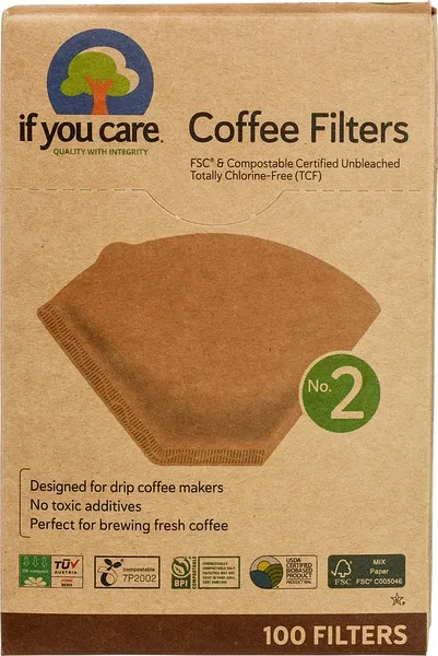 IfyouCare Koffiefilters No.2 (100 stuks)