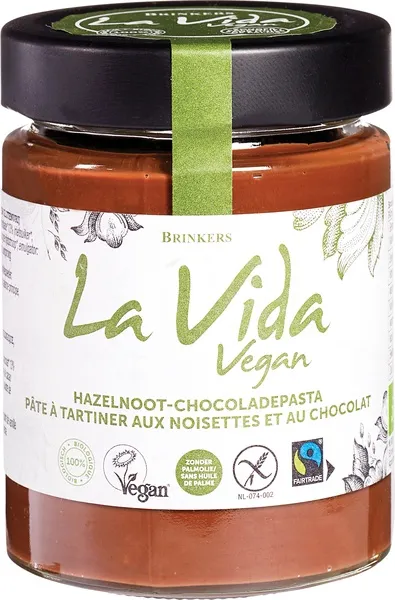 La Vida Vegan Hazelnootpasta (270 gr)