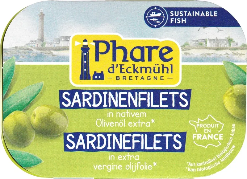Phare d'Eckmühl Sardinefilets In Olijfolie (100 gr)