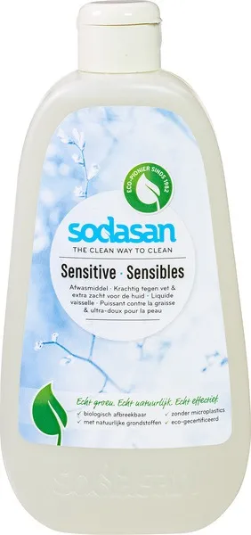 Sodasan Afwasmiddel Sensitive (500 ml)