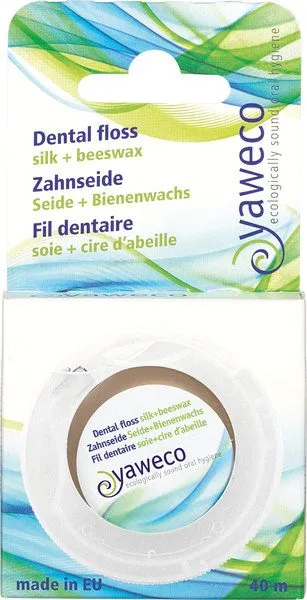 Yaweco Tandflos Zijde Met Bijenwas (148 gr)