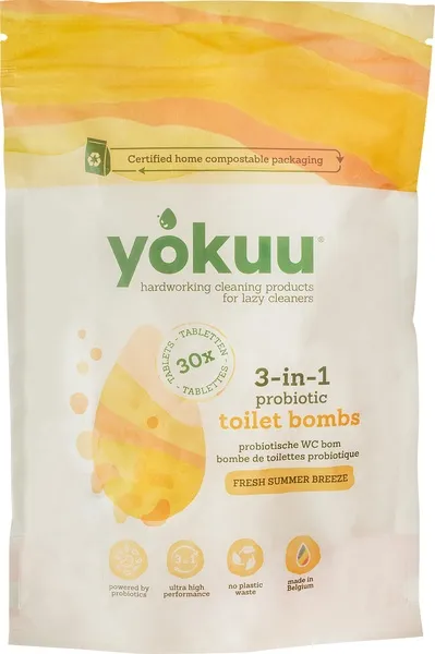 Yokuu Wc-Reiniger Fresh Summer Breeze (30 stuks)