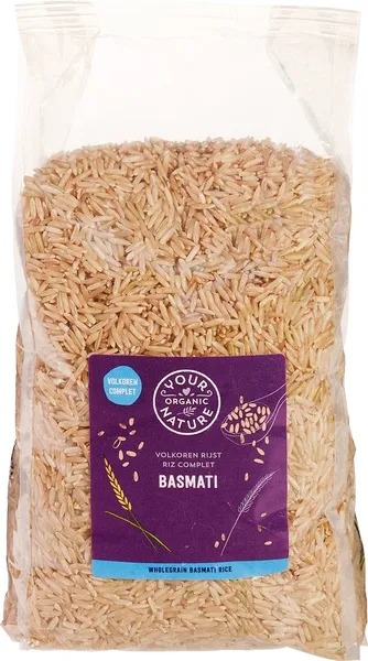 Your Organic Nature Basmatirijst Volkoren (800 gr)