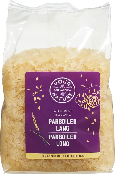 Your Organic Nature Paraboiled-Rijst Lang Wit (400 gr)
