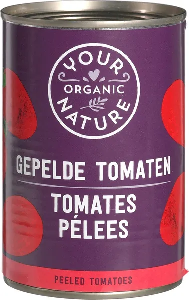 Your Organic Nature Tomaten Gepeld (400 gr)
