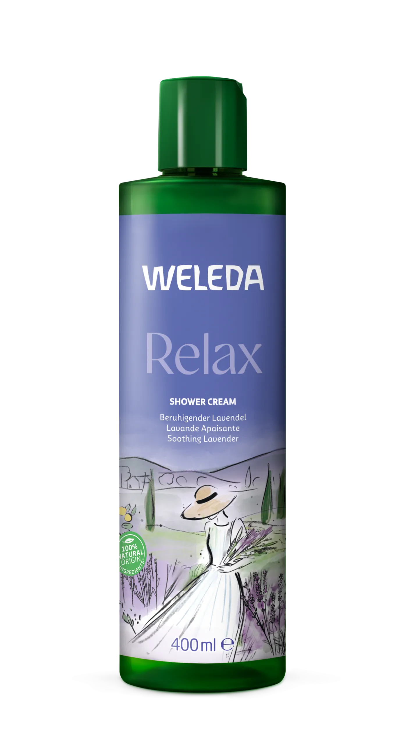 Weleda Relax Douchecreme Lavendel (400 ml)