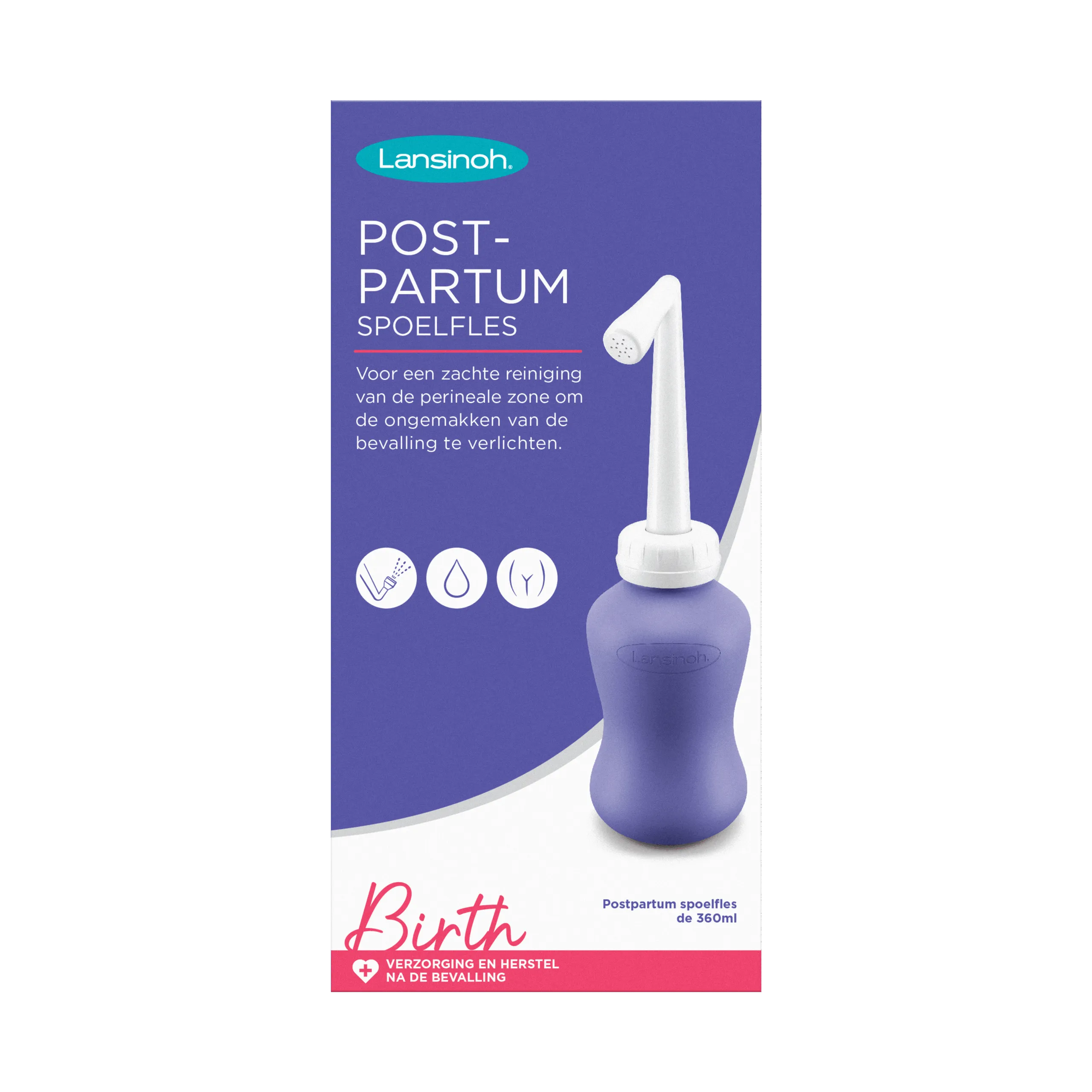 Lansinoh Postpartum Spoelfles (1 stuk)