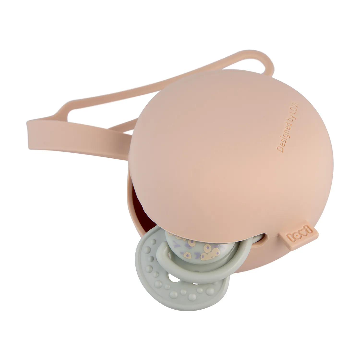 Difrax Lovi Fopspeenhouder Nude (1 stuk)