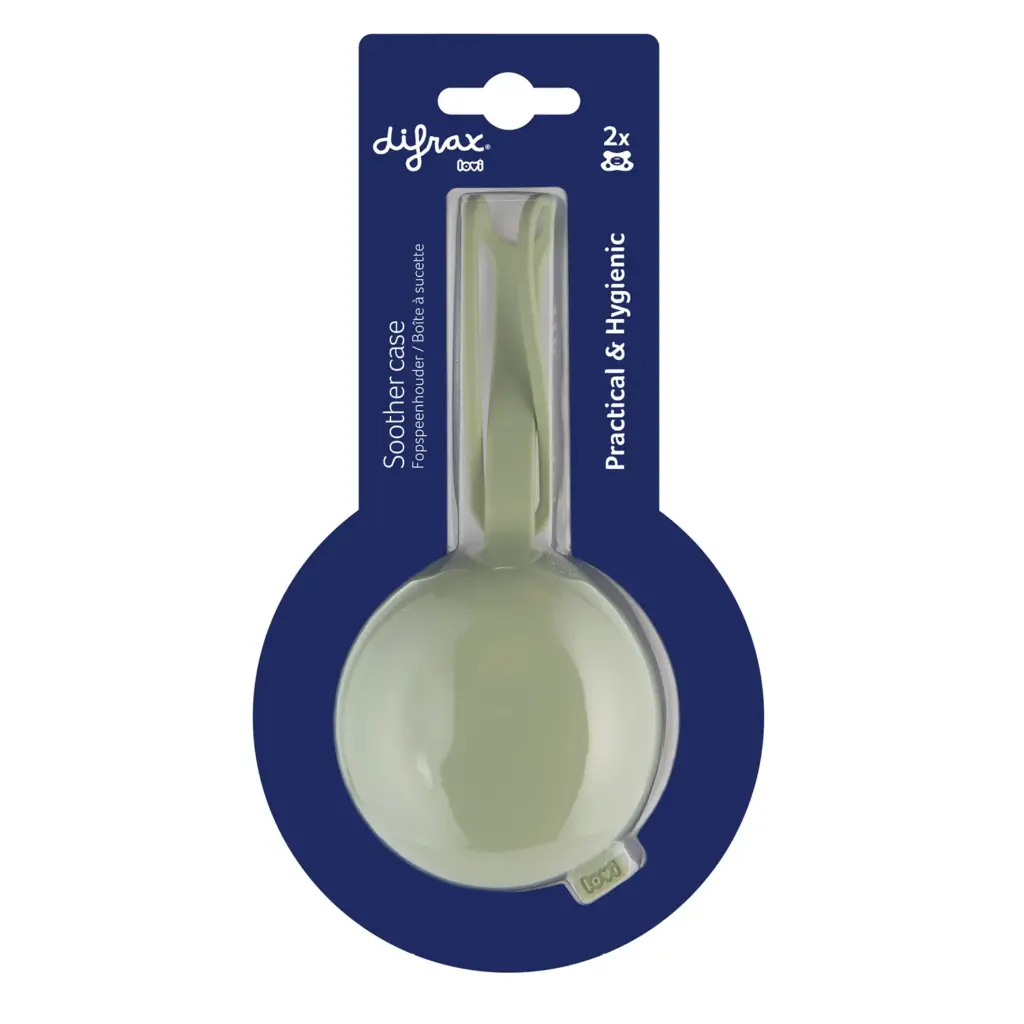 Difrax Lovi Fopspeenhouder Pistachio (1 stuk)