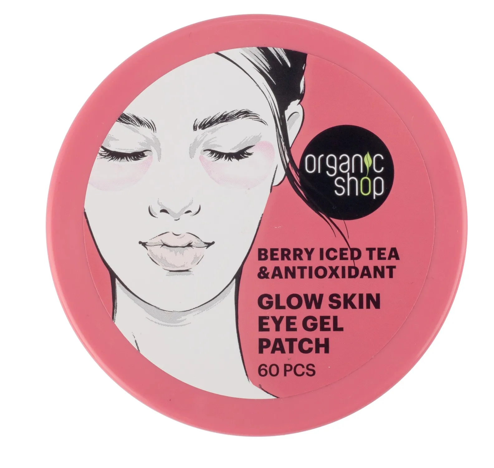 Organic Shop Eye Patch Glow (60 stuk)