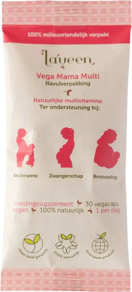 Laveen Multi Mama Vegan Navulling (30 Vegan capsules)
