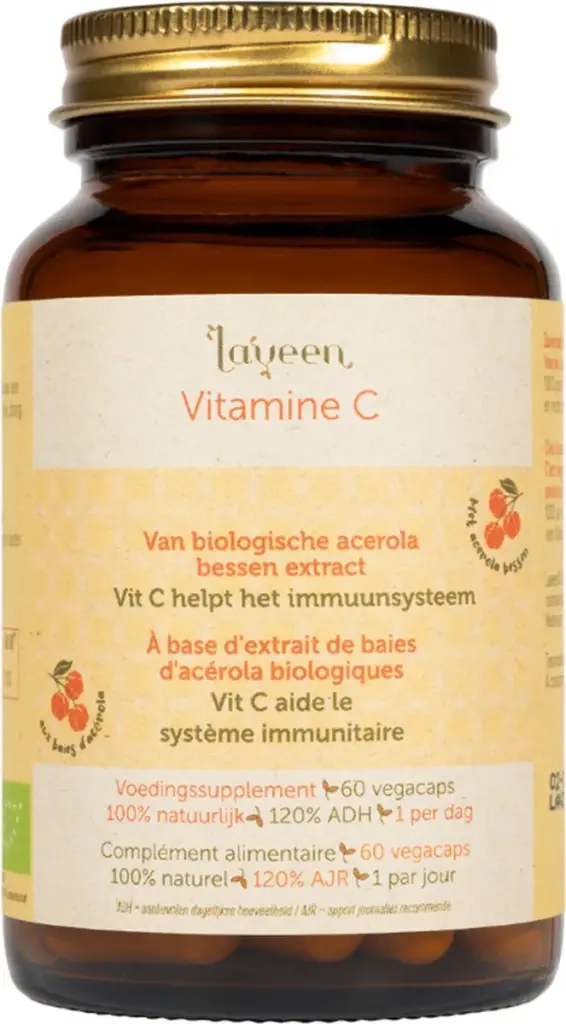 Laveen Vitamine C Acerola Bio (60 capsules)