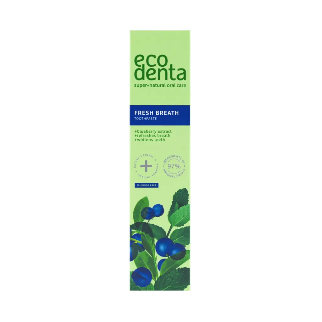 Ecodenta Tandpasta Fresh Breath Blueberry Extract (100 ml)