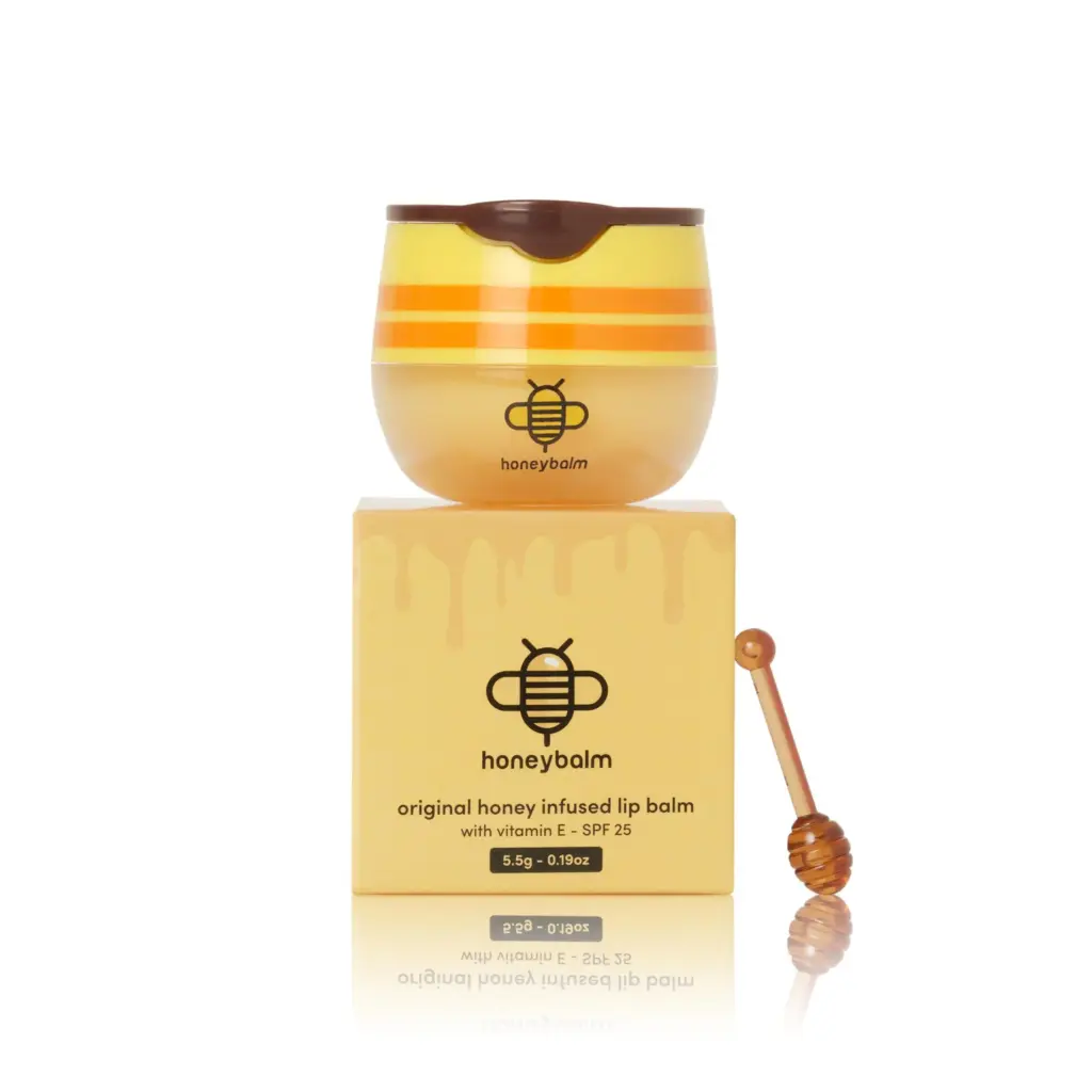 Honeybalm Lippenbalsem Honey + SPF25 (1 stuk)