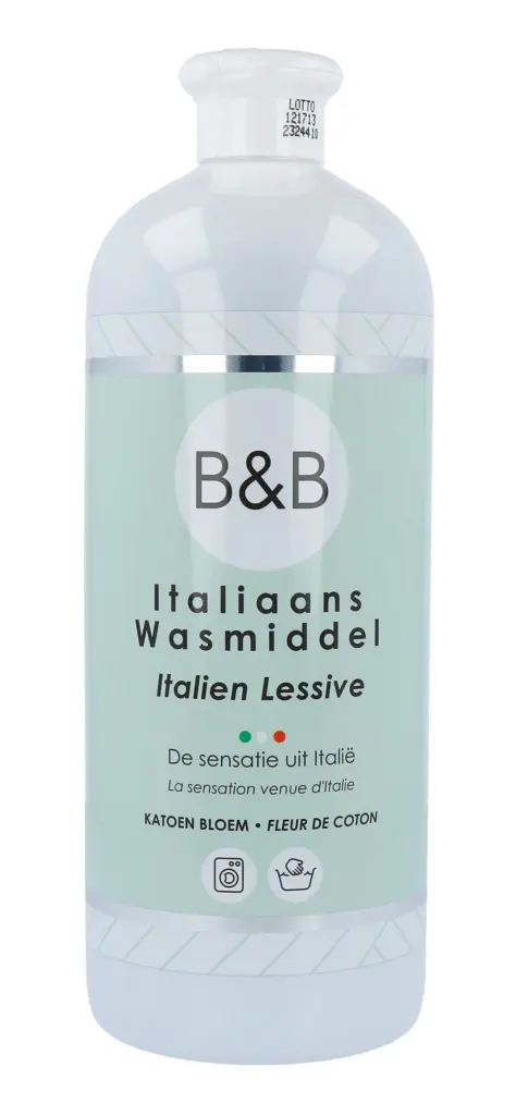 B&B Italiaans Wasmiddel Katoen Bloem (1000 ml)