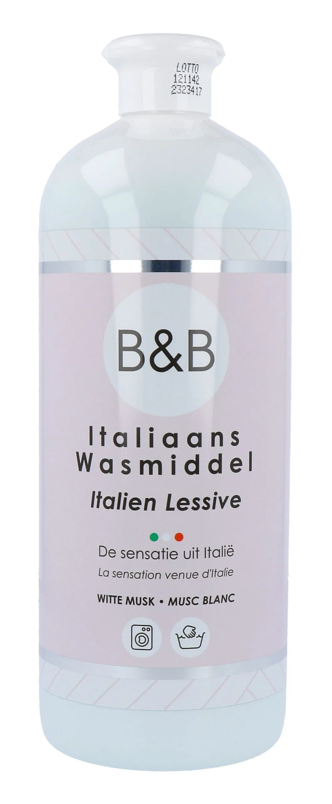 B&B Italiaans Wasmiddel Witte Musk (1000 ml)