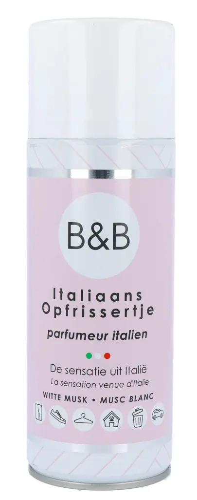 B&B Italiaans Opfrissertje Witte Musk (400 ml)