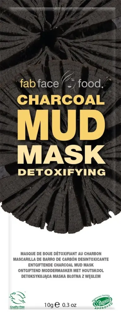 Montagne Jeunesse 7Th Heaven Mask Fab Face Charcoal Mud (1 stuk)