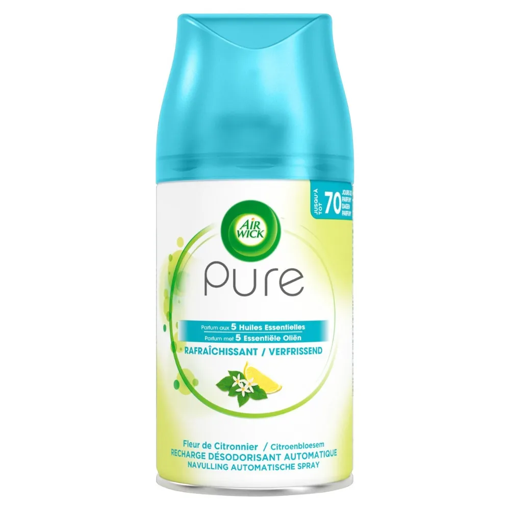 Airwick Freshmatic Navul Pure Citroenbloesem (250 ml)