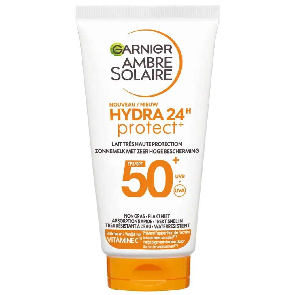 Mini Garnier Ambre Solaire Hydra 24 Zonnemelk SPF 50+ (50 ml)