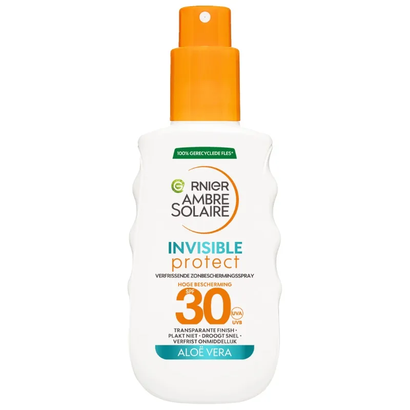 Garnier Ambre Solaire Invisible Protect Transparante Zonnespray SPF30 (150 ml)
