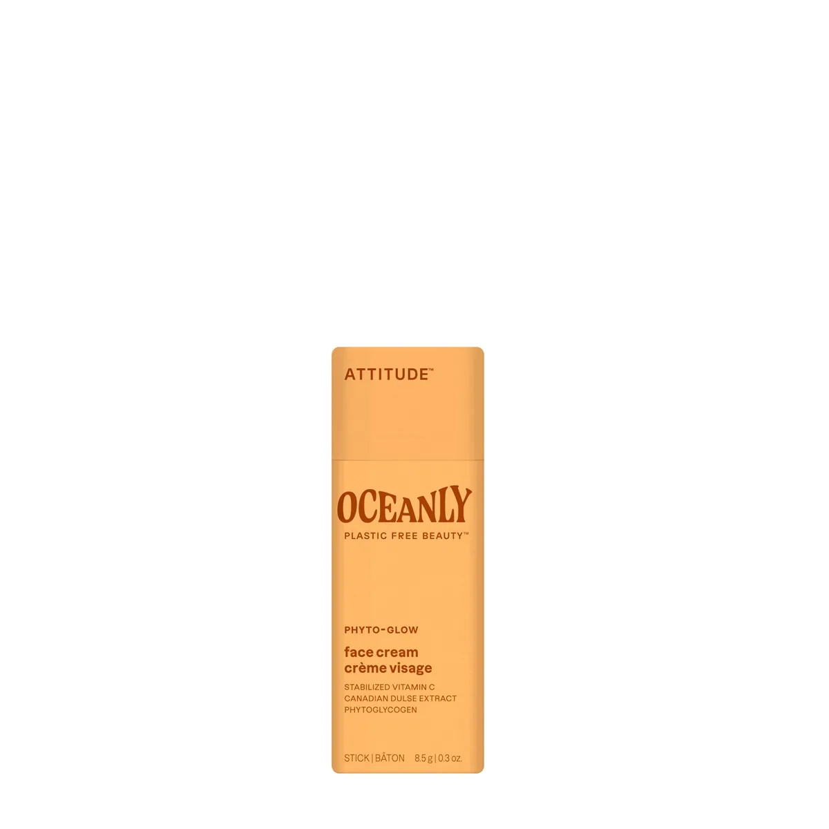 Attitude Oceanly Phyto-Glow Gezichtscreme Stick Mini (8,5 gr)